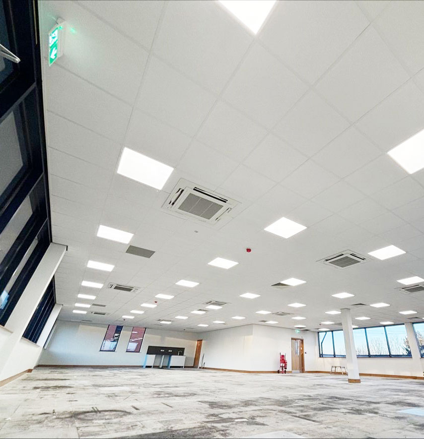 UK Electrical Case Study MEP CAT A Office Refurbishment - Fareham