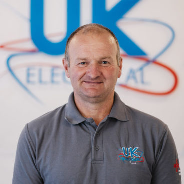 Shaun Davies, Qualifying Manager. UK Electrical.
